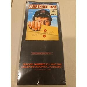 Fahrenheit 9/11 (DVD w/ slipcover, 2004) Michael Moore  New